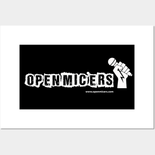 The Official Open Mic'ers Podcast Tee! Posters and Art